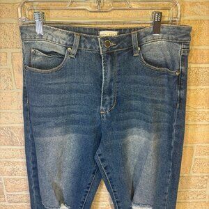 Kendall & Kylie high-rise Cute Distressed Bootcut Jeans Sizs 11/12